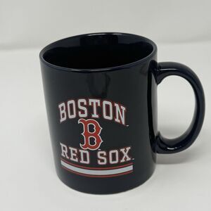 Boston Red Sox Mug 15oz Stripe Design MLB Baseball Coffee Cup